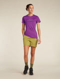 Women's Merino 150 Tech Lite Short Sleeve T-Shirt Sparkling Stars Passion - 3