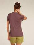 Women's Merino 150 Tech Lite Short Sleeve T-Shirt Sunrise Summit Carob - 2