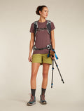Women's Merino 150 Tech Lite Short Sleeve T-Shirt Sunrise Summit Carob - 4