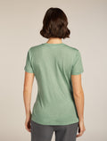 Women's Merino 150 Tech Lite Short Sleeve T-Shirt Sunrise Summit Seaglass - 2