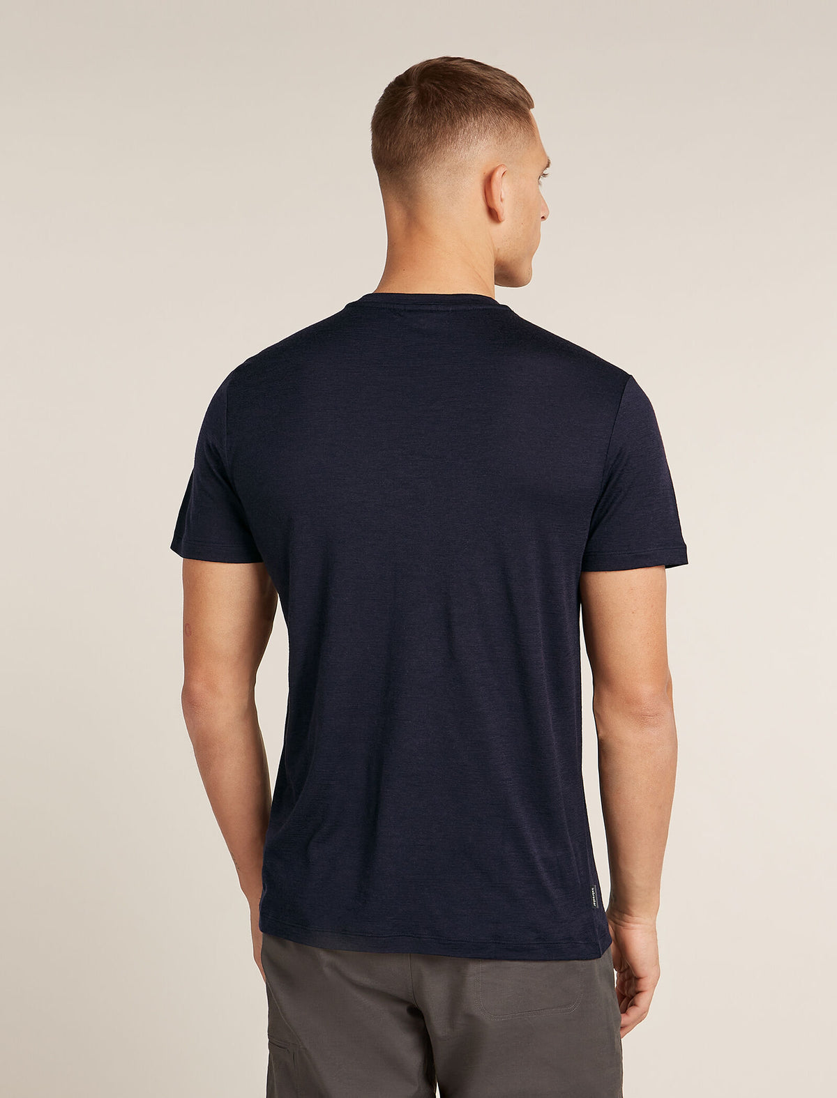 Men's Merino 150 Tech Lite Short Sleeve T-Shirt IB Wordmark Glacier - 2