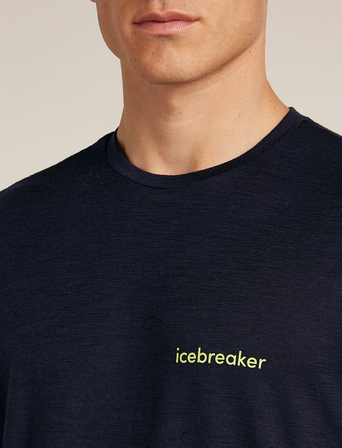 Men's Merino 150 Tech Lite Short Sleeve T-Shirt IB Wordmark Glacier - 5