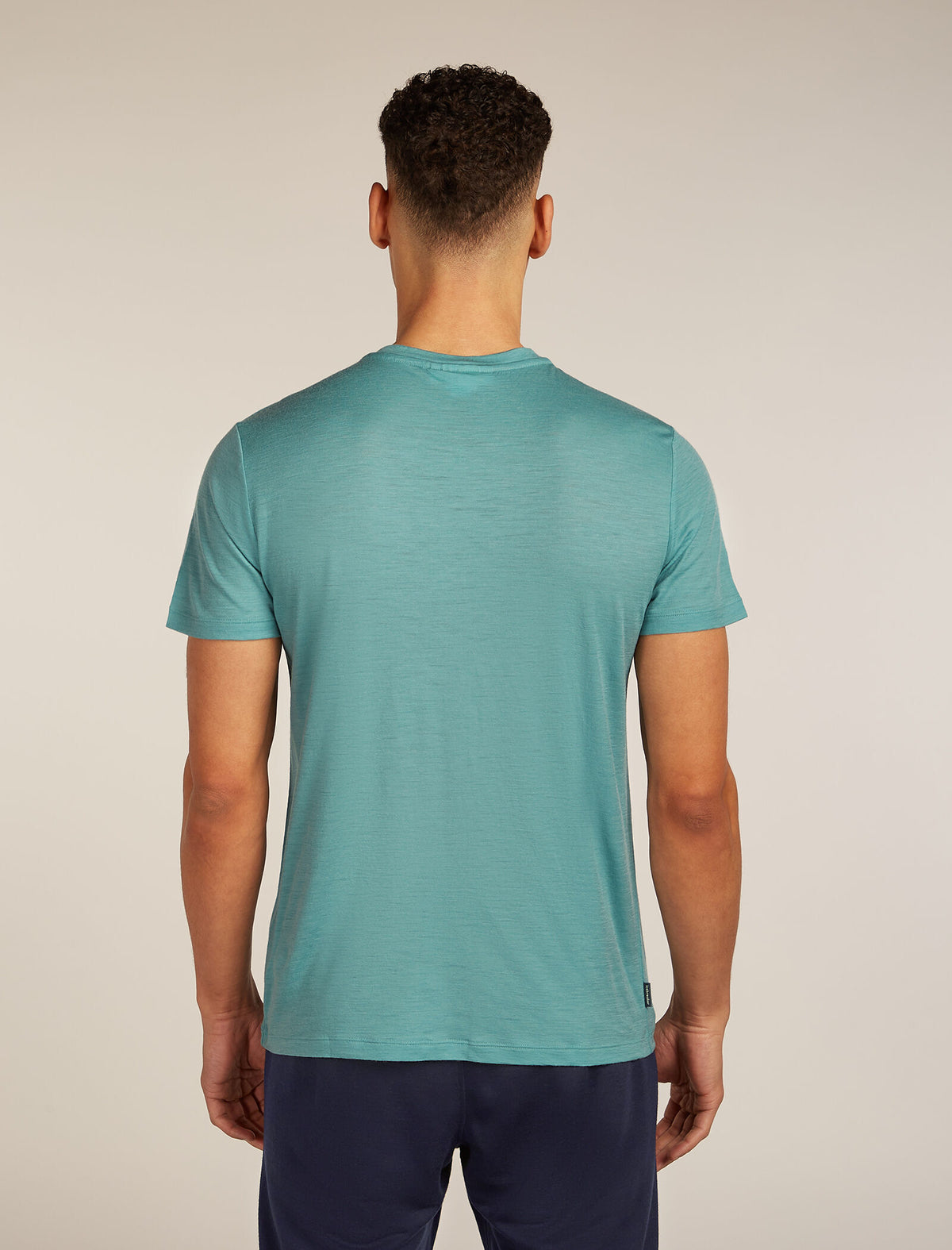 Men's Merino 150 Tech Lite Short Sleeve T-Shirt IB Wordmark Hydro - 2