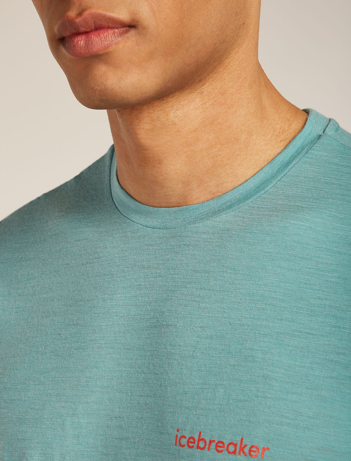 Men's Merino 150 Tech Lite Short Sleeve T-Shirt IB Wordmark Hydro - 6