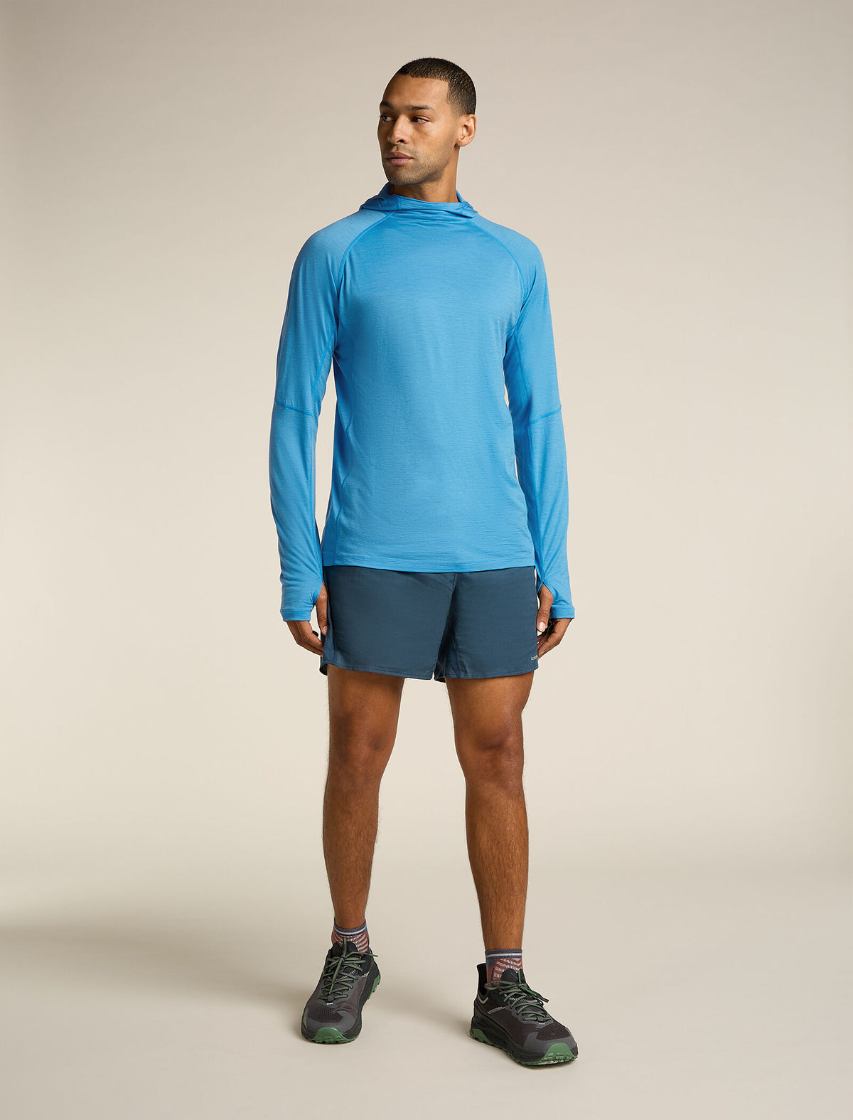 Men's 150 MerinoFine™ Ace Long Sleeve Hoodie Arctic - 3