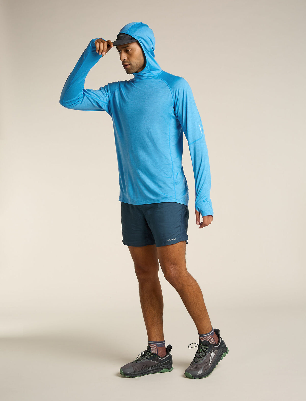 Men's 150 MerinoFine™ Ace Long Sleeve Hoodie Arctic - 4