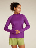 Women's 150 MerinoFine™ Ace Long Sleeve Hoodie Passion - 1