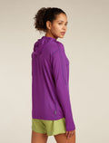 Women's 150 MerinoFine™ Ace Long Sleeve Hoodie Passion - 3