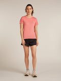Women's Merino Blend 125 Cool-Lite™ Speed Short Sleeve T-Shirt Acid pink - 3