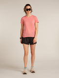 Women's Merino Blend 125 Cool-Lite™ Speed Short Sleeve T-Shirt Acid pink - 4