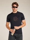 Men's Merino Blend 125 Cool-Lite™ Sphere Short Sleeve T-Shirt Fusion Black - 4