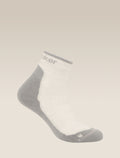 Mini-chaussettes mérinos léger Hike+ Femme Ecru hthr/alloy - 1