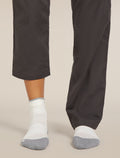 Mini-chaussettes mérinos léger Hike+ Femme Ecru hthr/alloy - 4