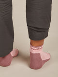 Mini-chaussettes mérinos léger Hike+ Femme Blush/Summit - 1