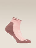 Mini-chaussettes mérinos léger Hike+ Femme Blush/Summit - 5