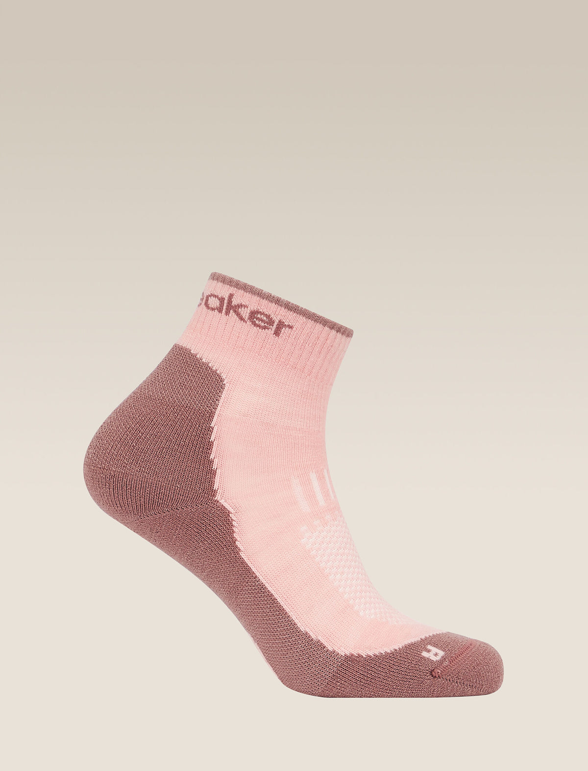Mini-chaussettes mérinos léger Hike+ Femme Blush/Summit - 5