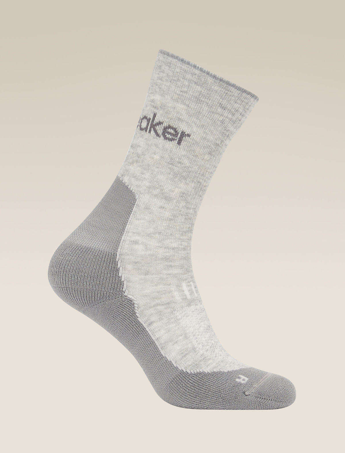 Women's Merino Hike+ Light Crew Socks Blizzard Hthr/Alloy - 4