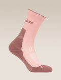 Chaussettes mérinos léger Hike+ Femme Blush/Summit - 5