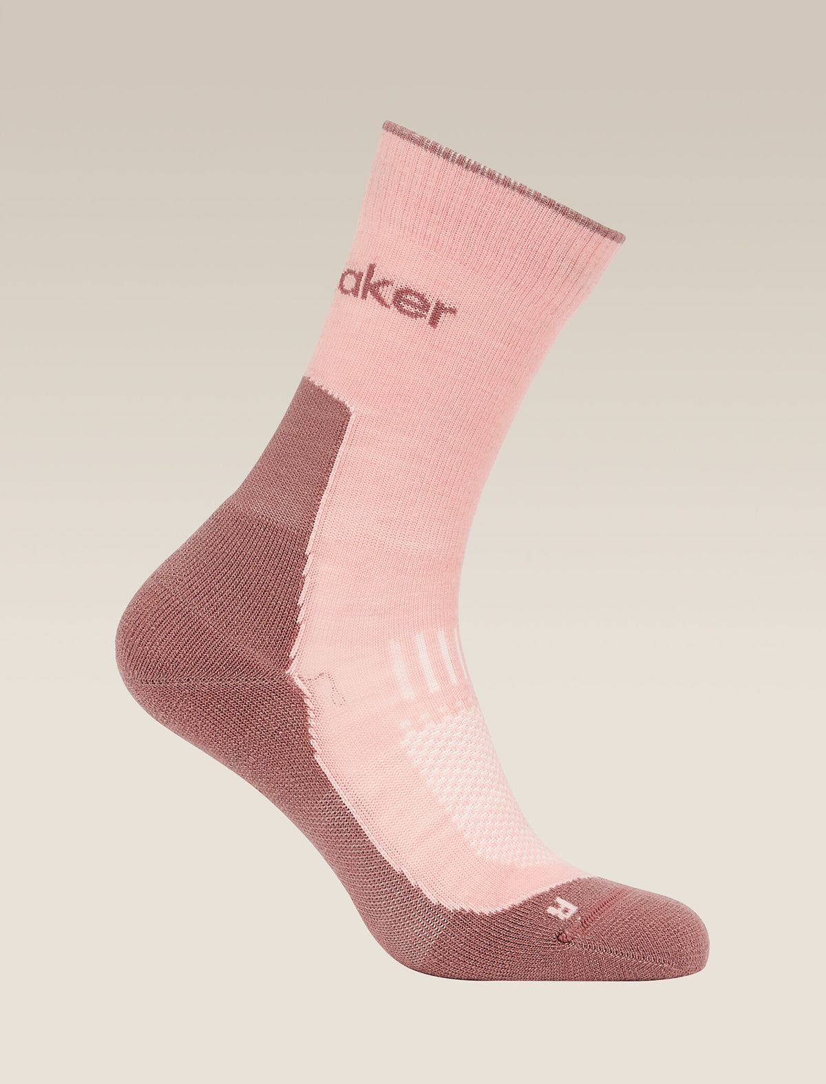 Chaussettes mérinos léger Hike+ Femme Blush/Summit - 5