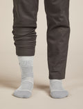Women's Merino Hike+ Heavy Crew Socks Blizzard Hthr/Alloy - 3