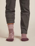 Women's Merino Hike+ Heavy Crew Socks Summit/Java - 3