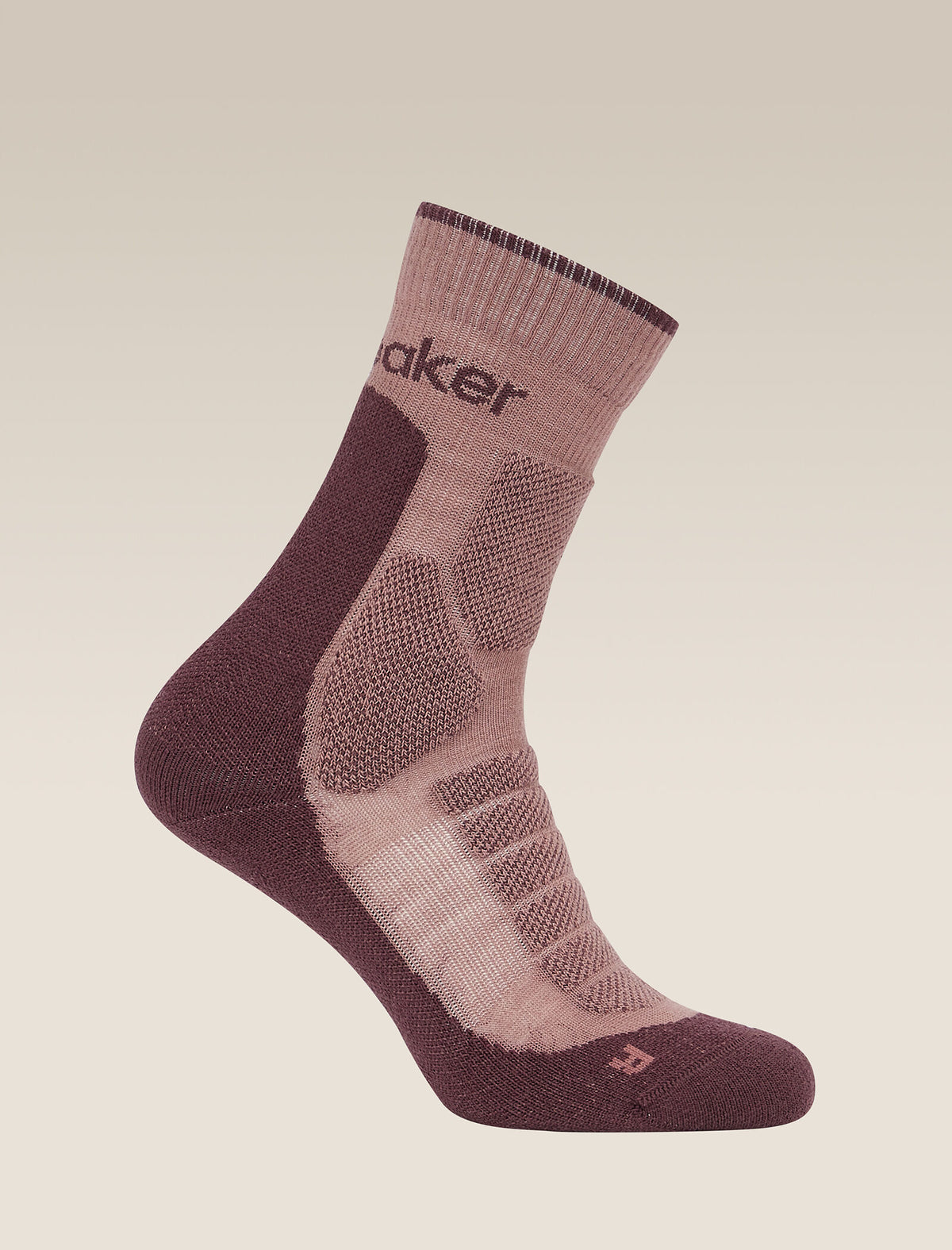 Women's Merino Hike+ Heavy Crew Socks Summit/Java - 4