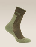 Men's Merino Hike+ Medium Crew Socks Loden/Lichen - 4