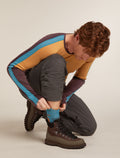 Chaussettes mérinos moyen Hike+ Men's Topaz/Trail - 1