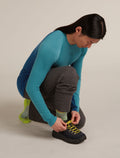 Men's Merino Hike+ Medium Crew Socks Seaglass/Peridot - 1