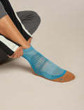 Mini-chaussettes mérinos léger Hike+ Men's Topaz/Trail - 2