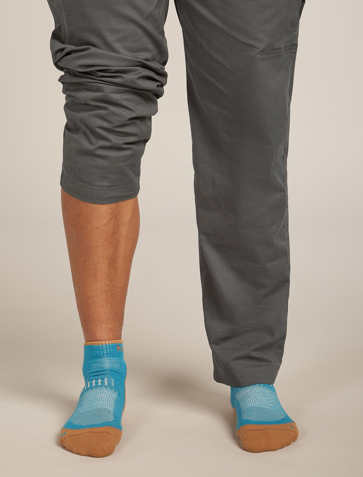 Mini-chaussettes mérinos léger Hike+ Men's Topaz/Trail - 3