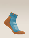 Mini-chaussettes mérinos léger Hike+ Men's Topaz/Trail - 4