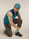 Men's Merino Hike+ Light Crew Socks Seaglass/Peridot - 1