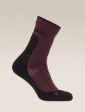 Men's Merino Hike+ Heavy Crew Socks Java/Black - 4