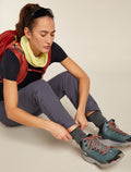 Women's Merino Hike+ Ultralight Crew Socks Obsidian/Black - 1