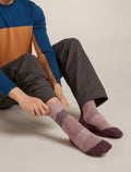 Chaussettes mérinos moyen Hike+ Across the Peaks Men's Summit/Java/Obsidian - 1