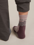 Chaussettes mérinos moyen Hike+ Across the Peaks Men's Summit/Java/Obsidian - 3