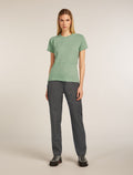 Women's Merino 200 Waffle Elevation Short Sleeve T-Shirt Seaglass - 3