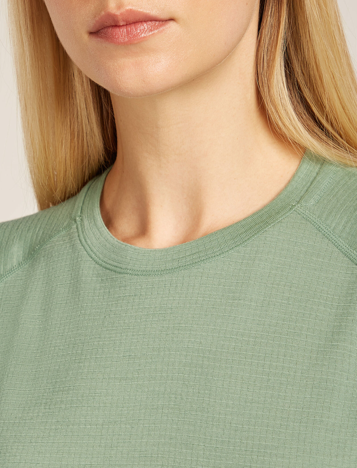 Women's Merino 200 Waffle Elevation Short Sleeve T-Shirt Seaglass - 5