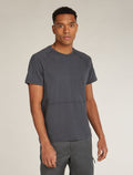 Men's Merino 200 Waffle Elevation Short Sleeve T-Shirt Obsidian - 1