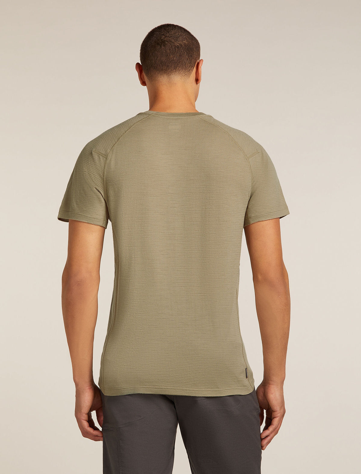 Men's Merino 200 Waffle Elevation Short Sleeve T-Shirt Flagstone - 2