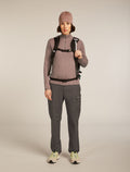 Women's Merino icebreaker Anniversary Original Long Sleeve Half Zip Top Summit - 4