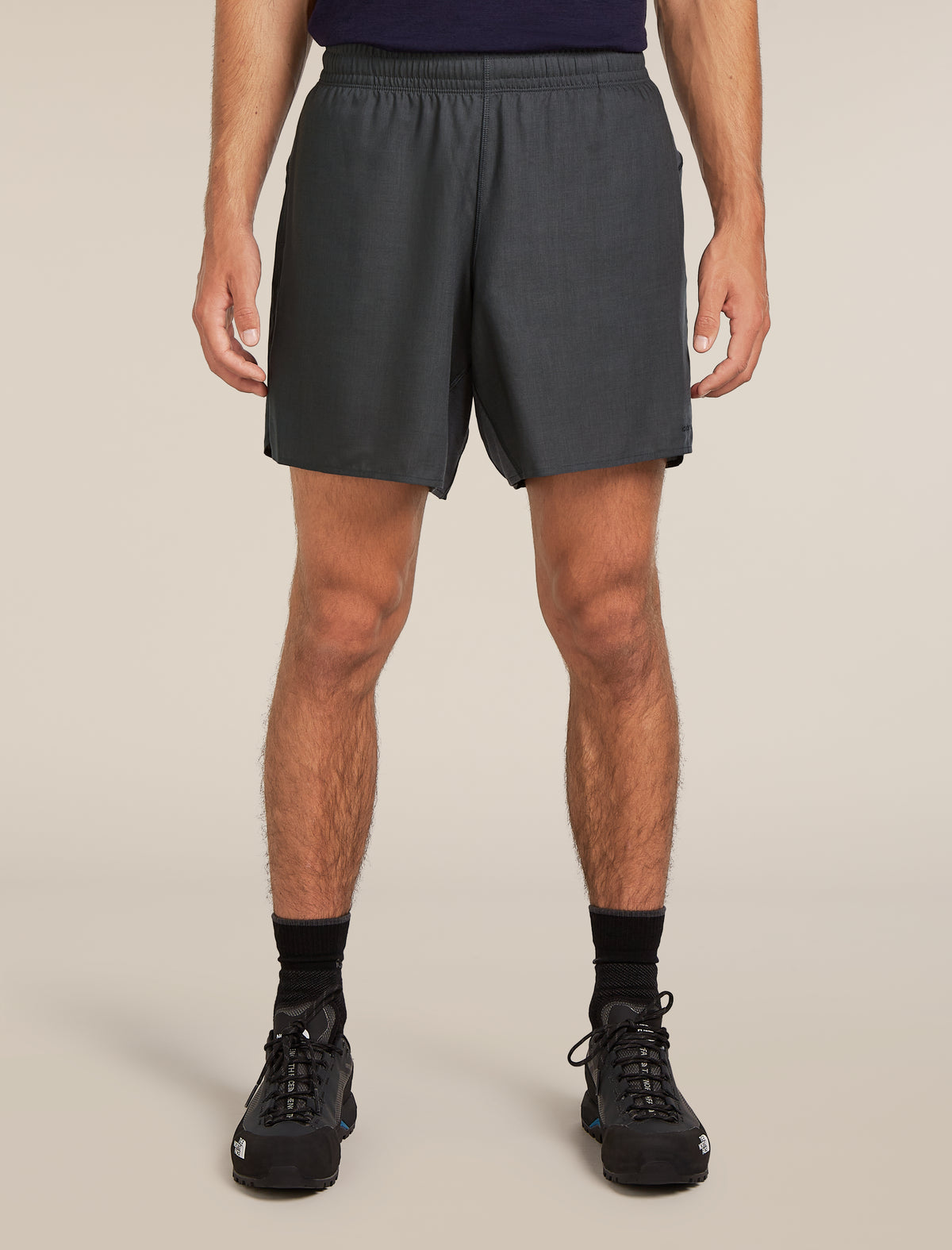 Men's Merino Blend 125 Cool-Lite™ Active 7" Shorts Obsidian - 1