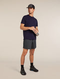 Men's Merino Blend 125 Cool-Lite™ Active 7" Shorts Obsidian - 4