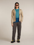 Men's Merino 200 ZoneKnit™ Long Sleeve Crewe Thermal Top Atlantis/Topaz - 4