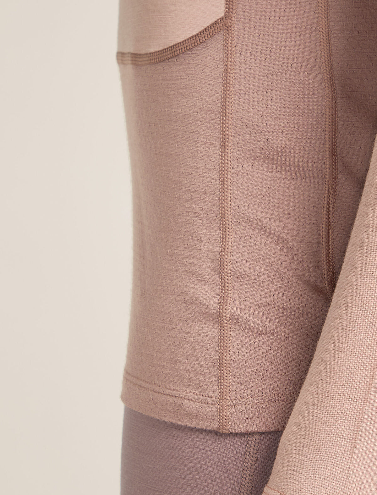Women's Merino 200 ZoneKnit™ Long Sleeve Crewe Thermal Top Summit/Blush - 9