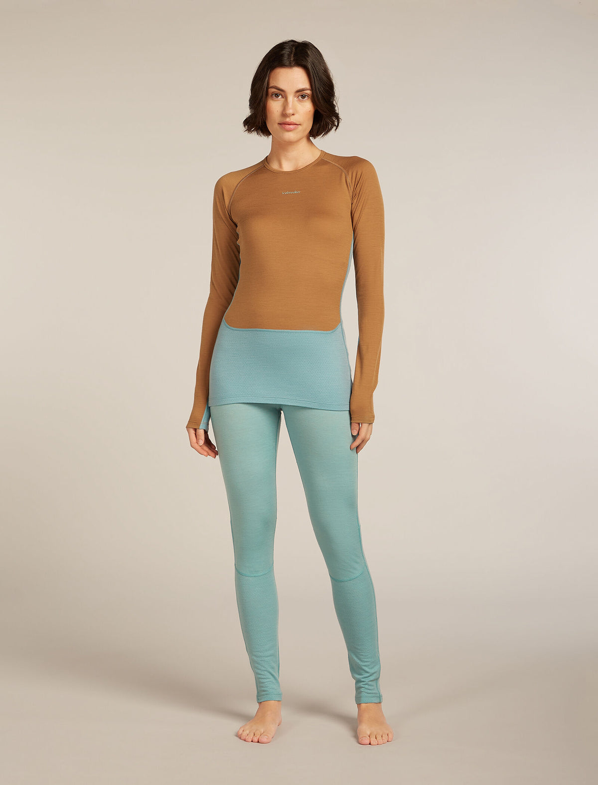 Women's Merino 200 ZoneKnit™ Long Sleeve Crewe Thermal Top Hydro/Trail - 3