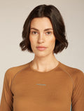 Women's Merino 200 ZoneKnit™ Long Sleeve Crewe Thermal Top Hydro/Trail - 5