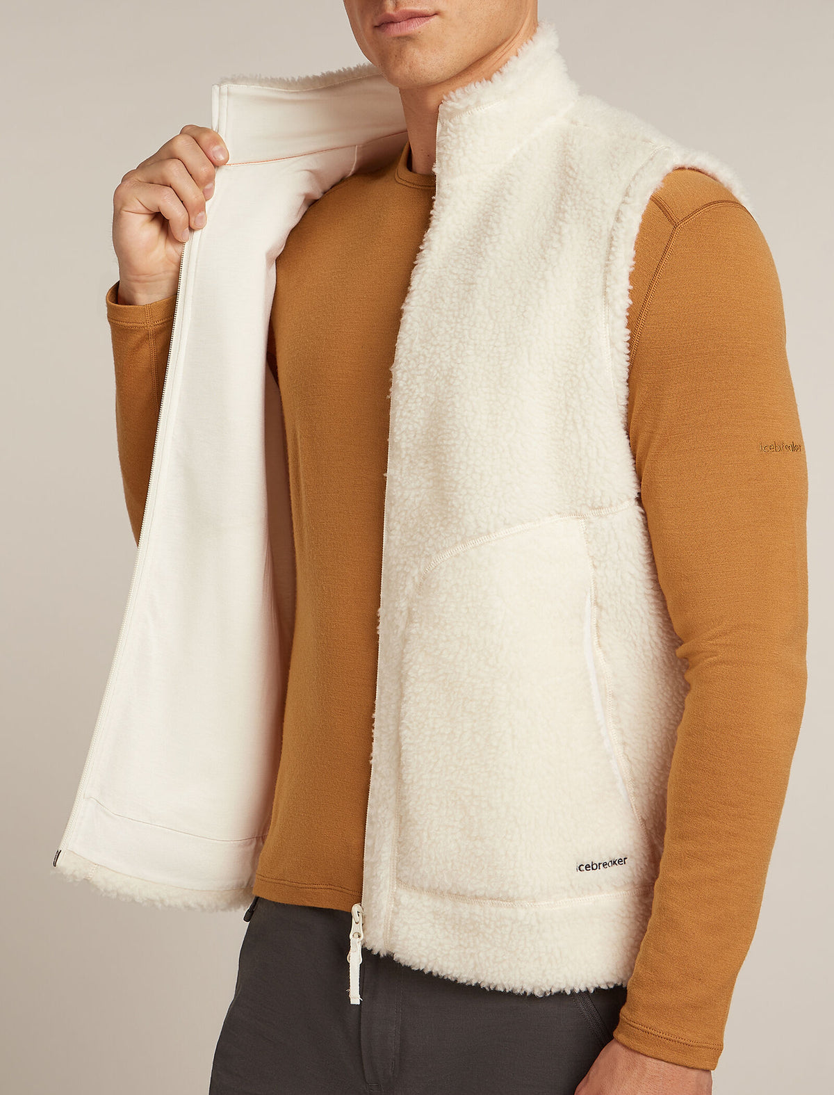 Veste à poils longs RealFleece™ 960 en mélange de mérinos Homme  - 8