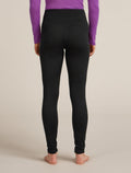 Women's Merino 200 Oasis High Rise Thermal Leggings Black - 2